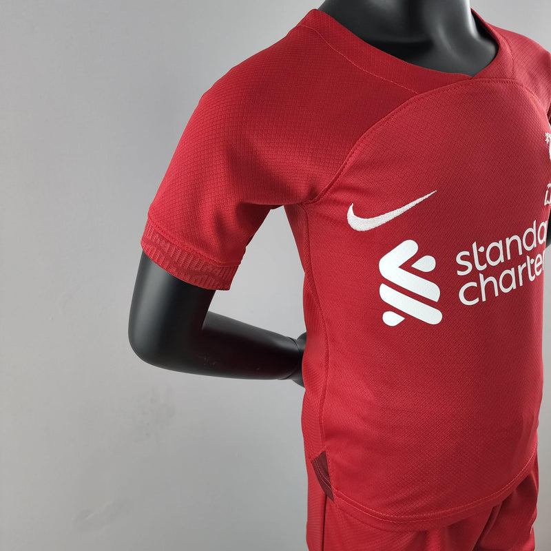 Conjunto Infantil Liverpool 2022/23 - Home