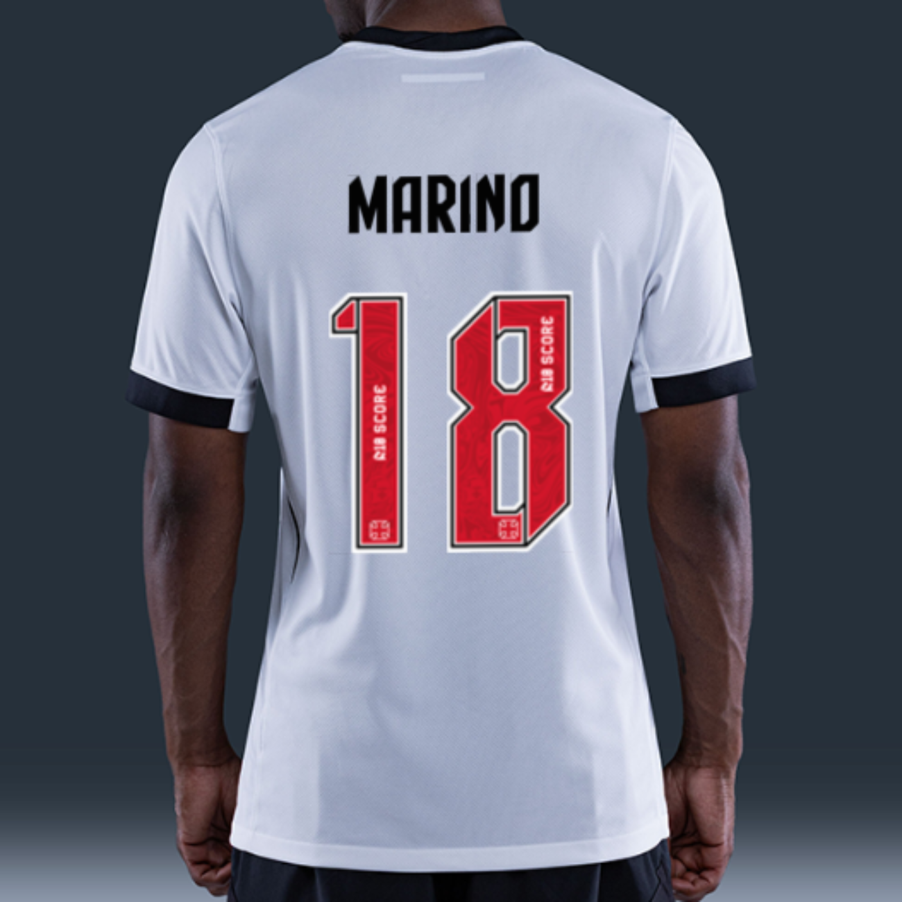 Camisa Vasco 2026/27 II MARINO N° 18 - vista frontal