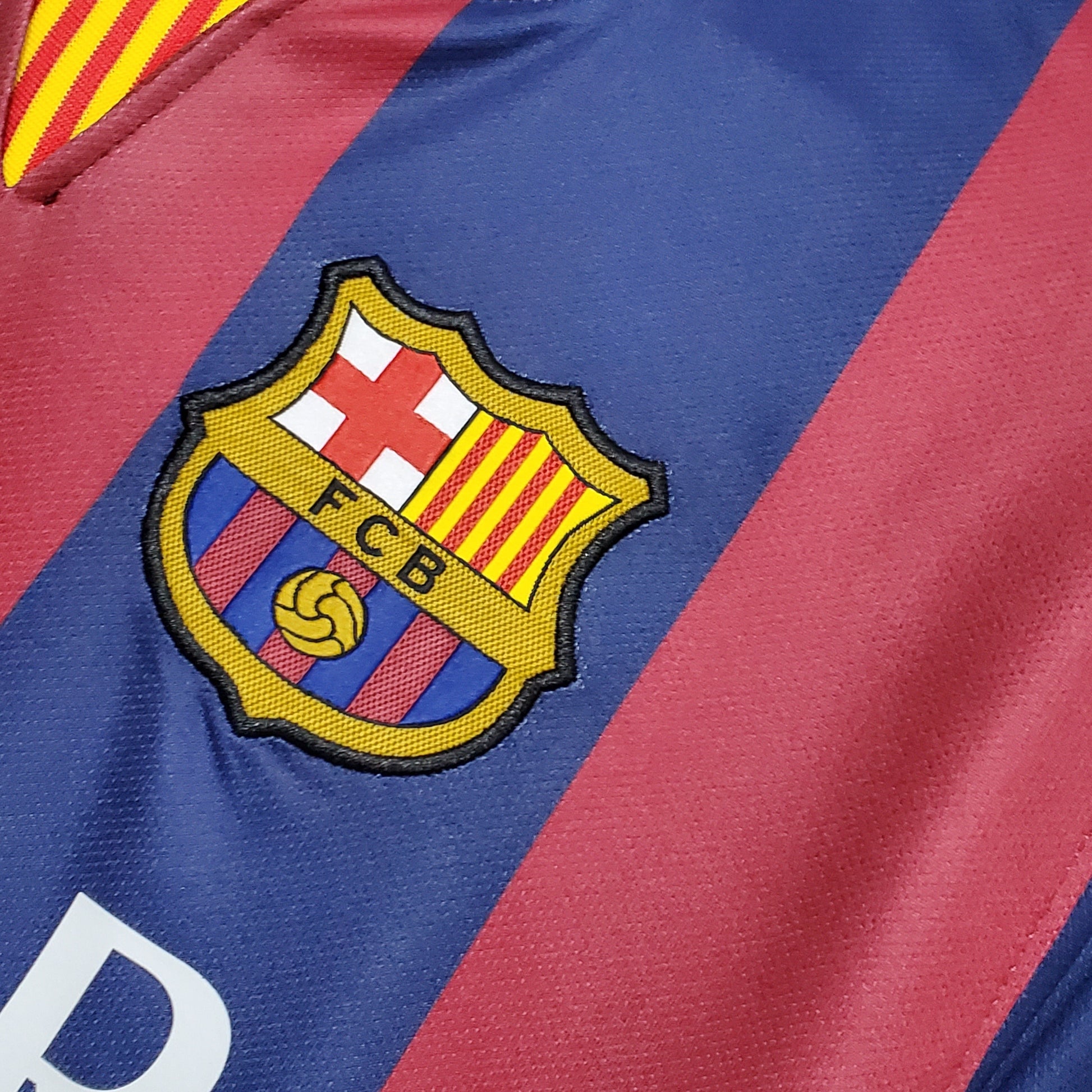 Camisa Barcelona Titular 14/15 - Versao Retro - imagem 4