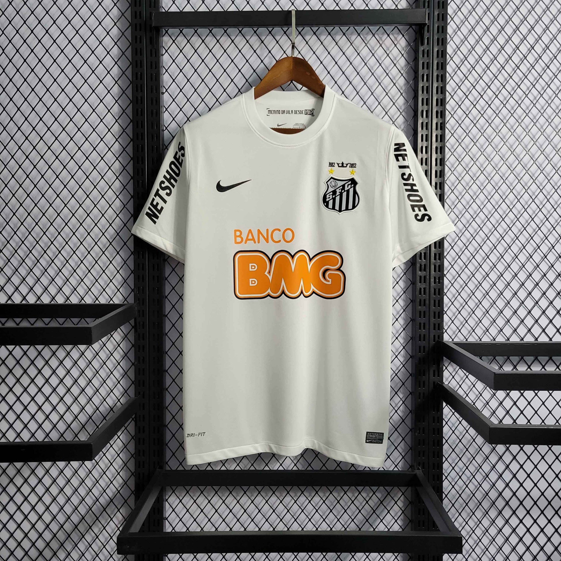 Camisa  Santos 2012 - Versao Retro - vista traseira