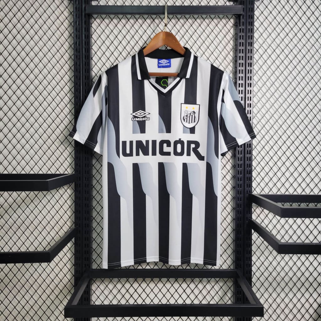 Camisa Santos 1998 - Versao Retro - vista traseira