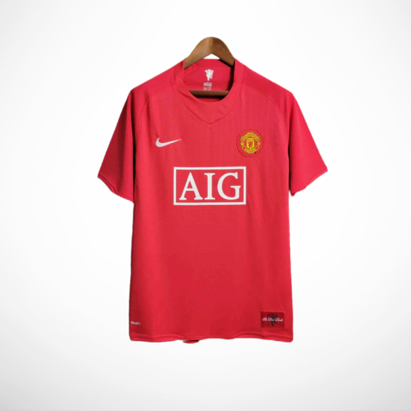 Camisa Manchester United 07/08 - Versao Retro - vista frontal