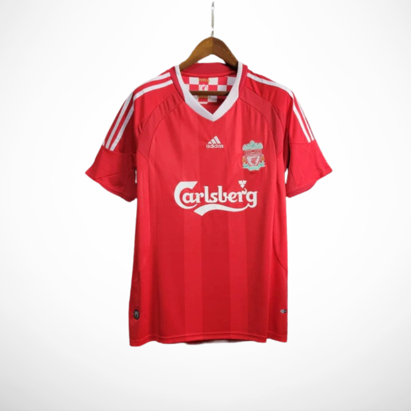 Camisa Liverpool Home 08/09 - Versao Retro - detalhe