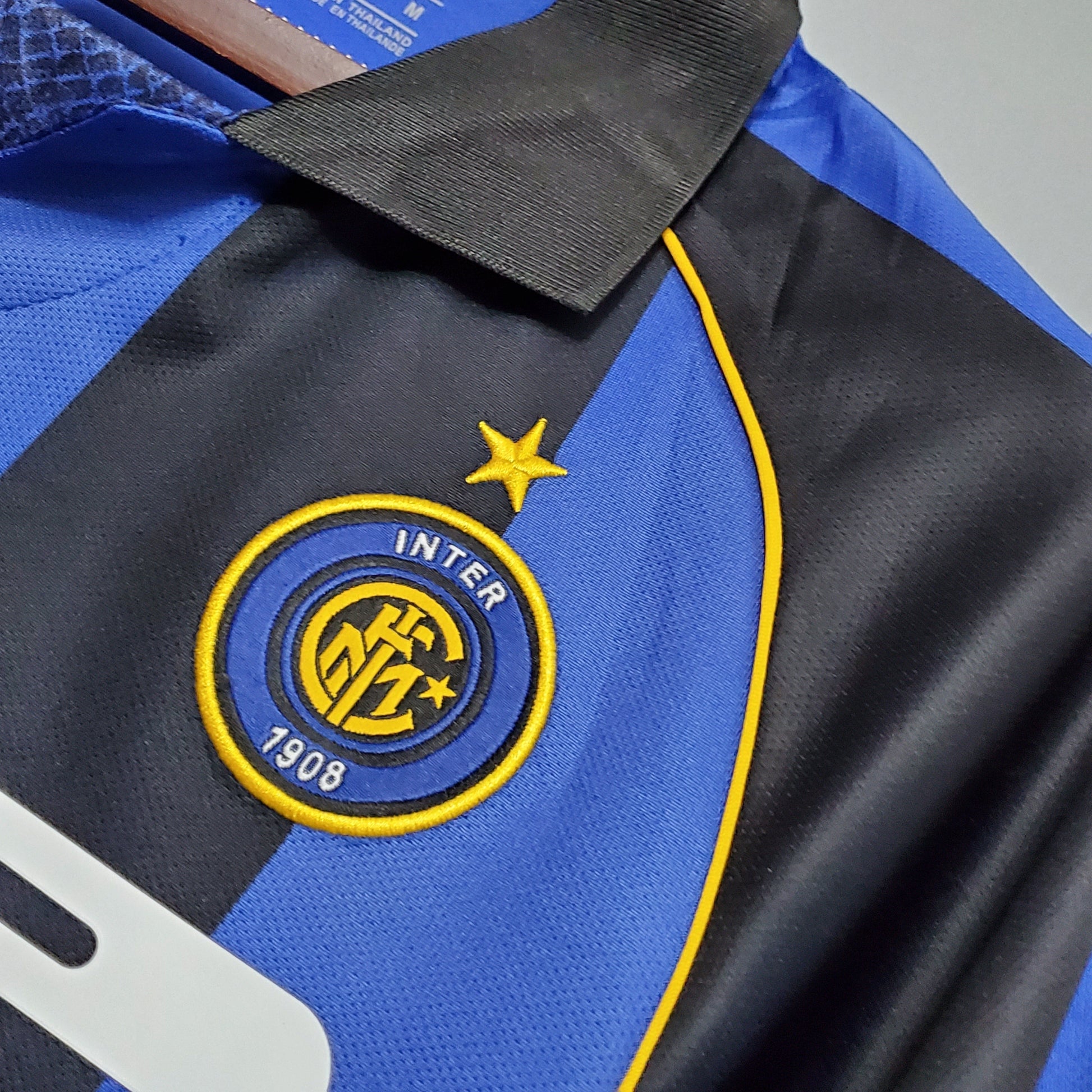 Camisa Inter de Milao Titular 01/02 - Versao Retro - imagem 4