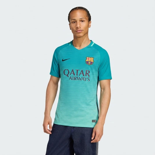 Camisa Barcelona II 16/17 - Versao Retro - vista frontal
