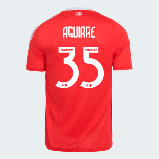 Camisa Adidas Internacional 2025/26 I - Aguirre  N° 35 - vista frontal