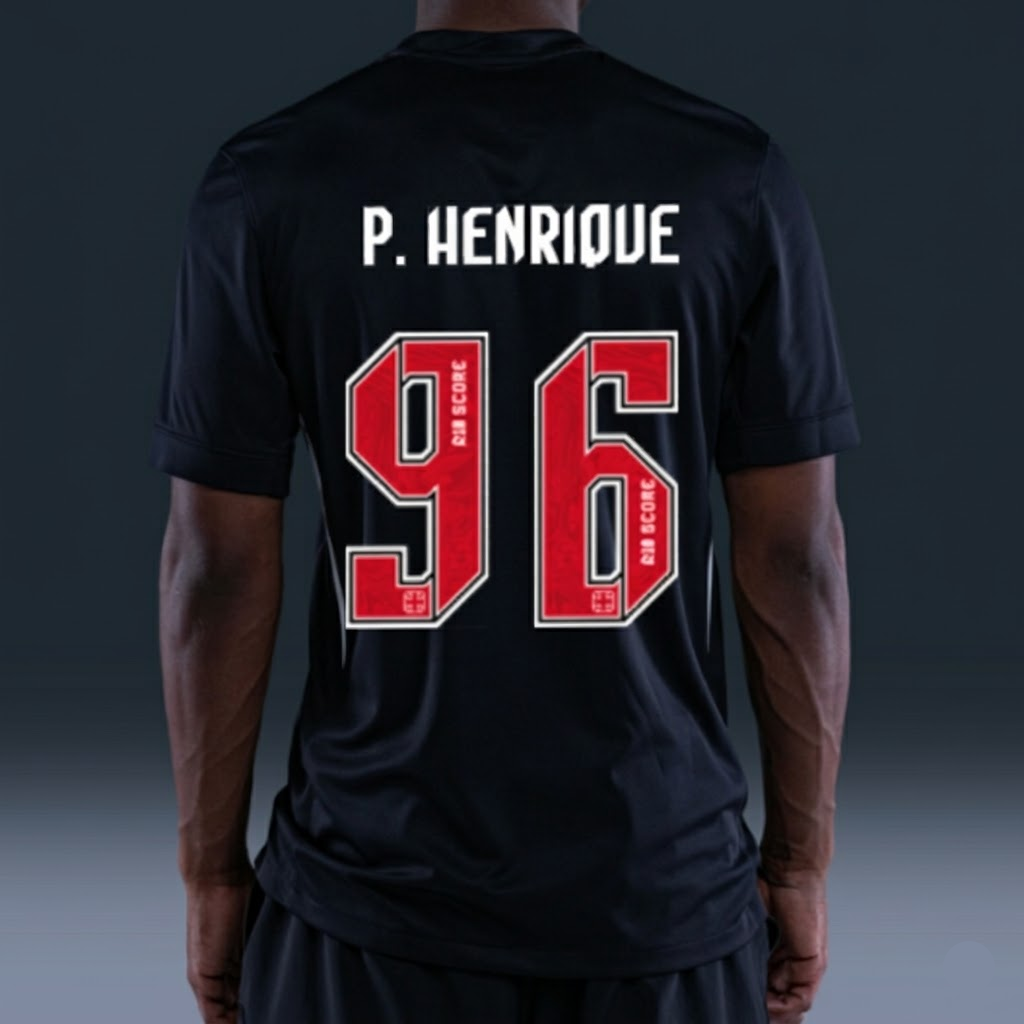 Camisa Vasco 2026/27 I P. HENRIQUE N° 96 - vista frontal