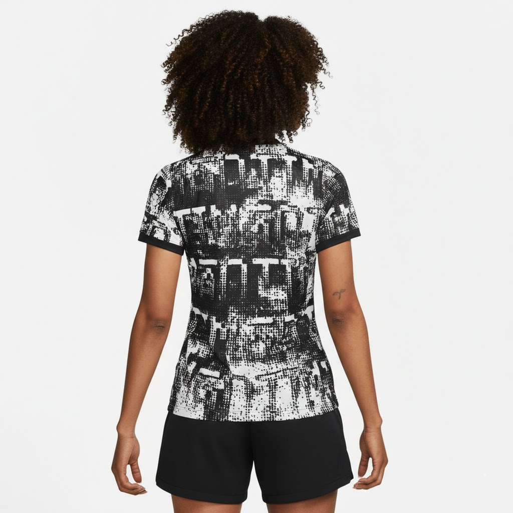 Camiseta Corinthians Feminina 2026 Pre-Jogo - vista traseira