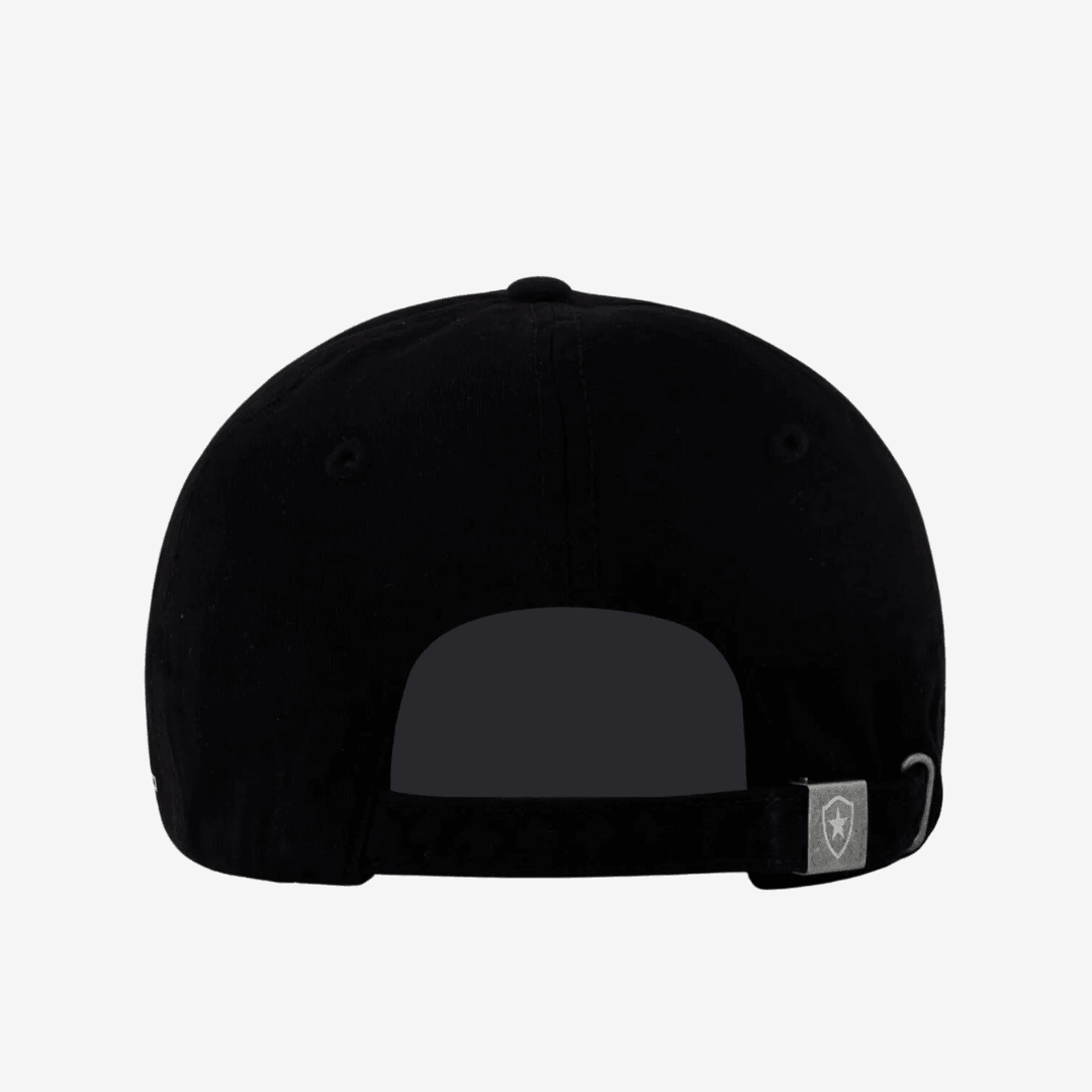 Bone Botafogo Essential Preto - detalhe