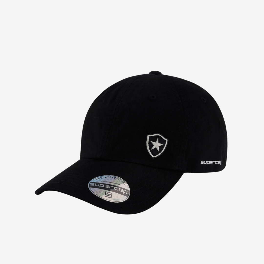 Bone Botafogo Essential Preto - vista frontal