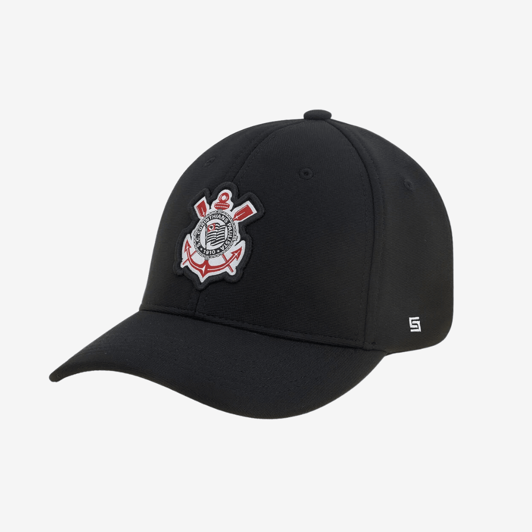 Bone Corinthians Legacy - Preto - vista frontal