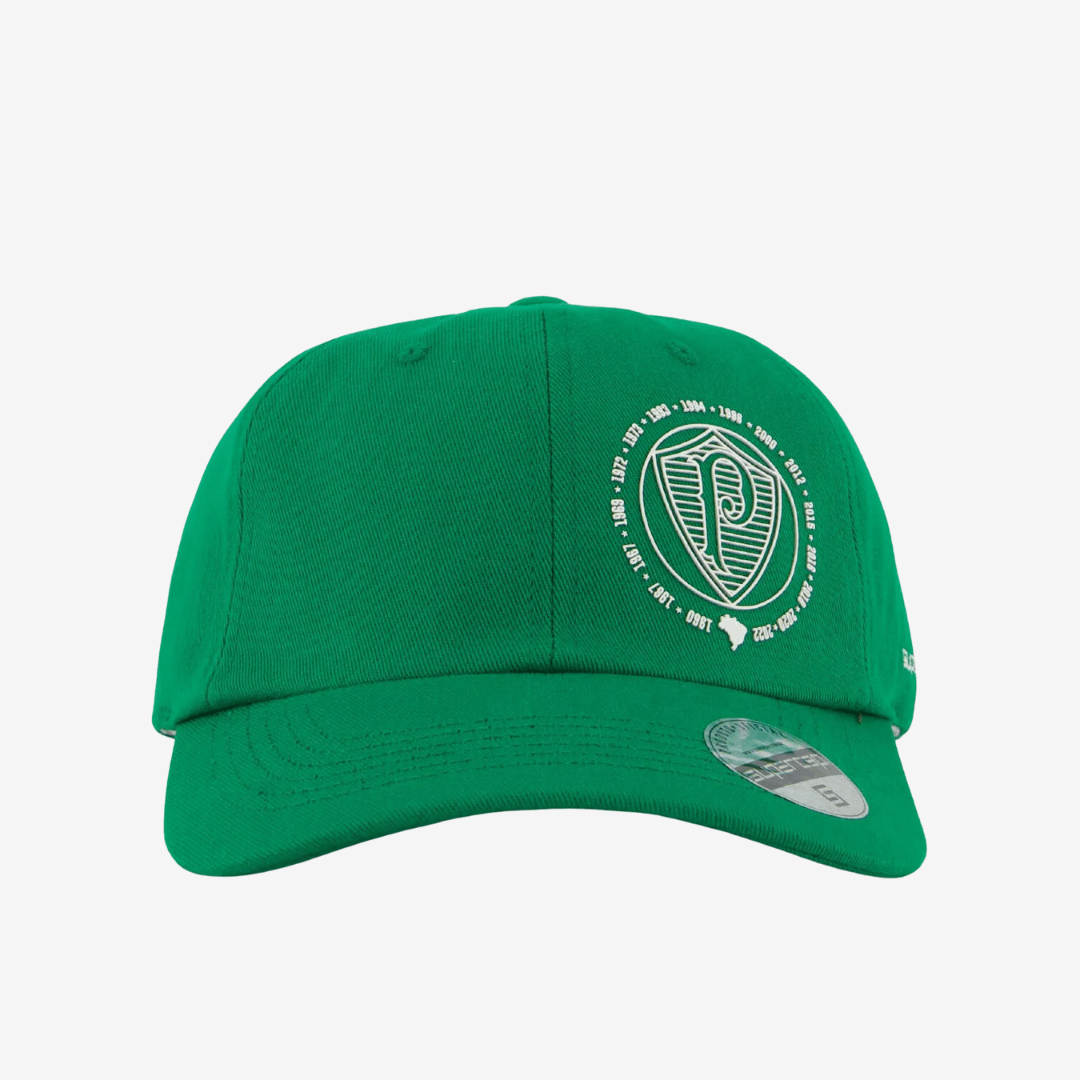 Bone Palmeiras Champions - Verde - vista traseira