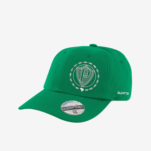 Bone Palmeiras Champions - Verde - vista frontal