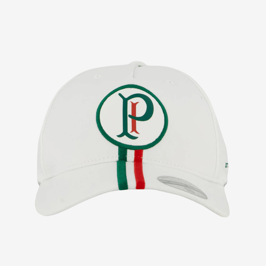 Bone Palmeiras Classic - Branco - vista traseira