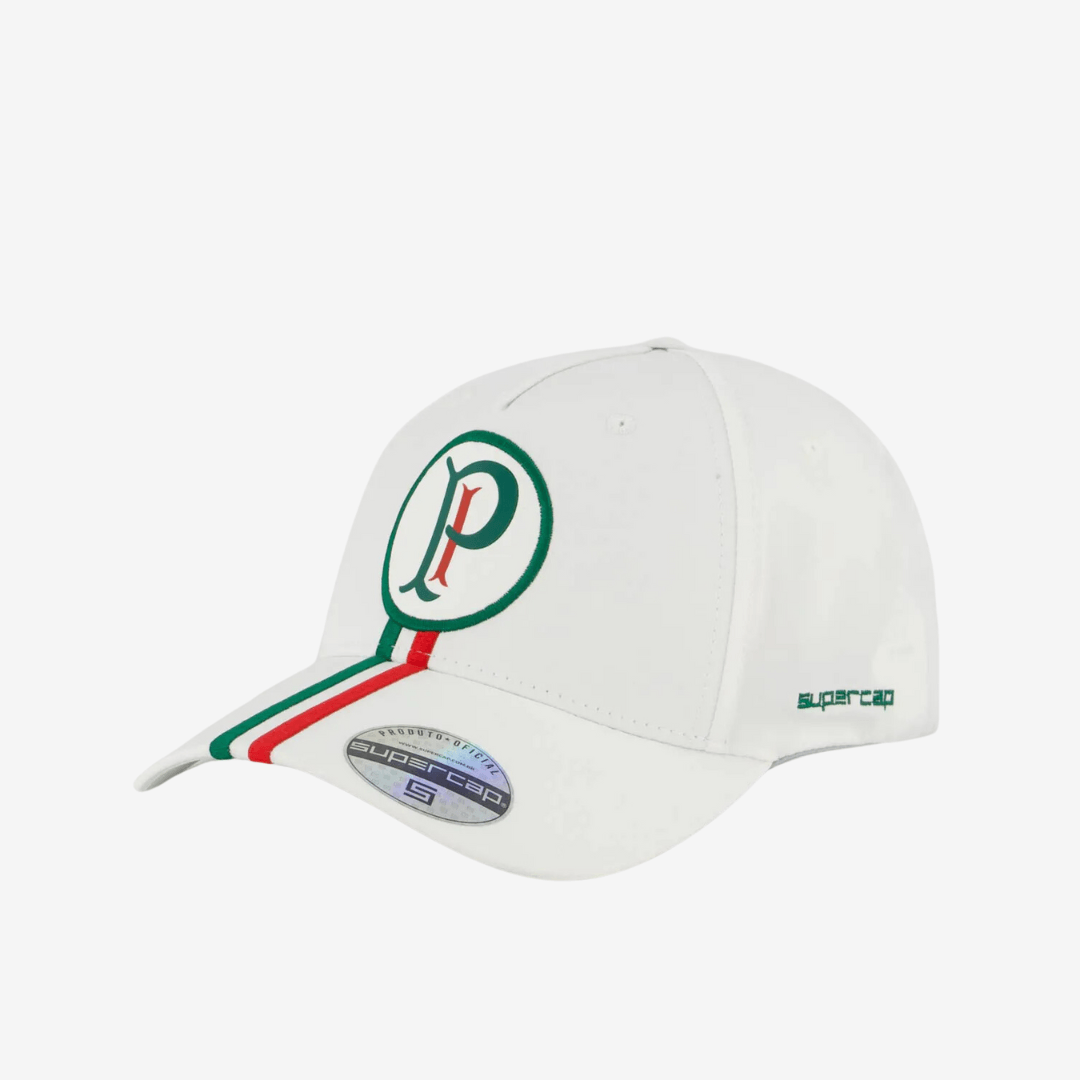 Bone Palmeiras Classic - Branco - vista frontal