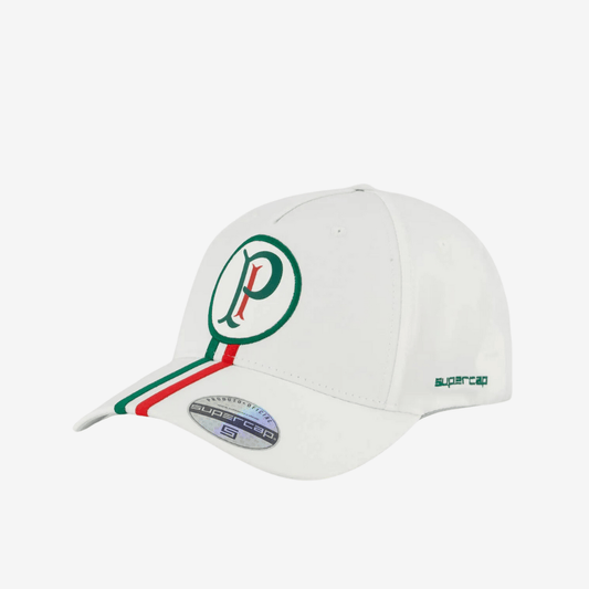 Bone Palmeiras Classic - Branco - vista frontal