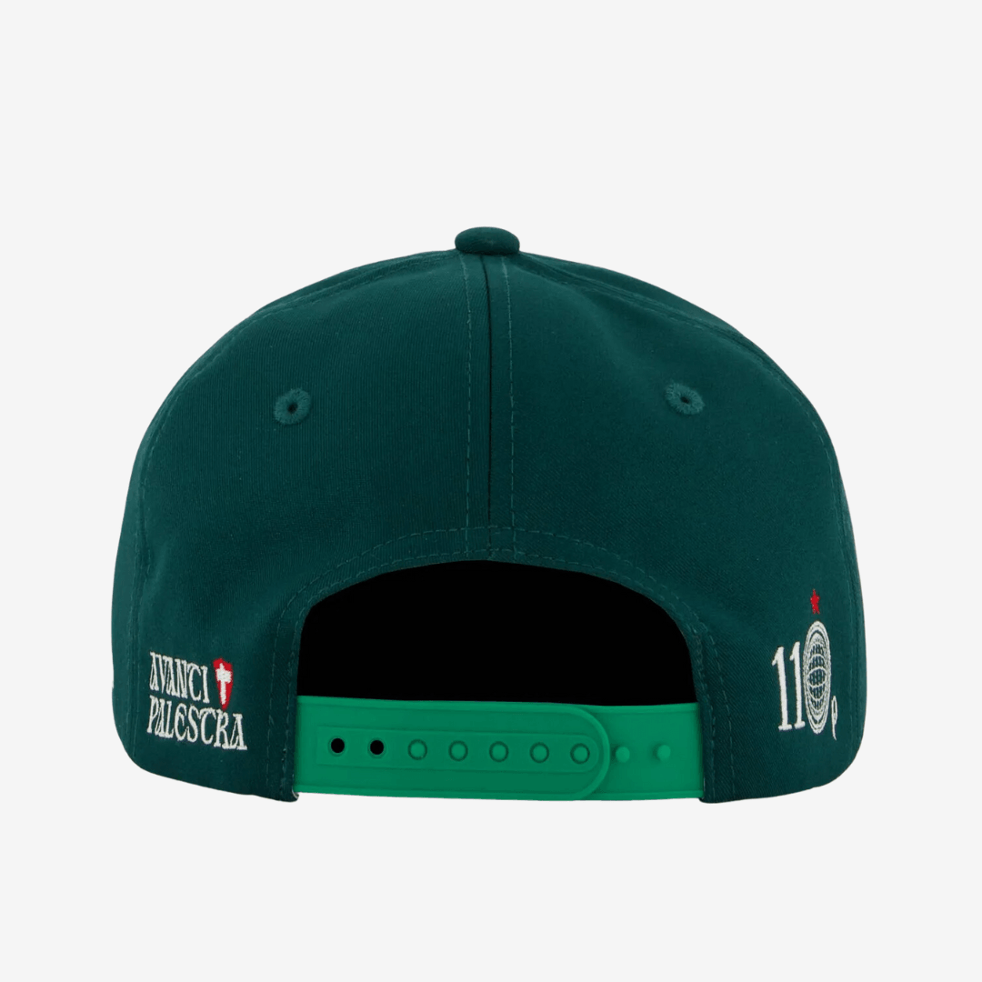 Bone Palmeiras Edicao 110 Anos - Verde - detalhe