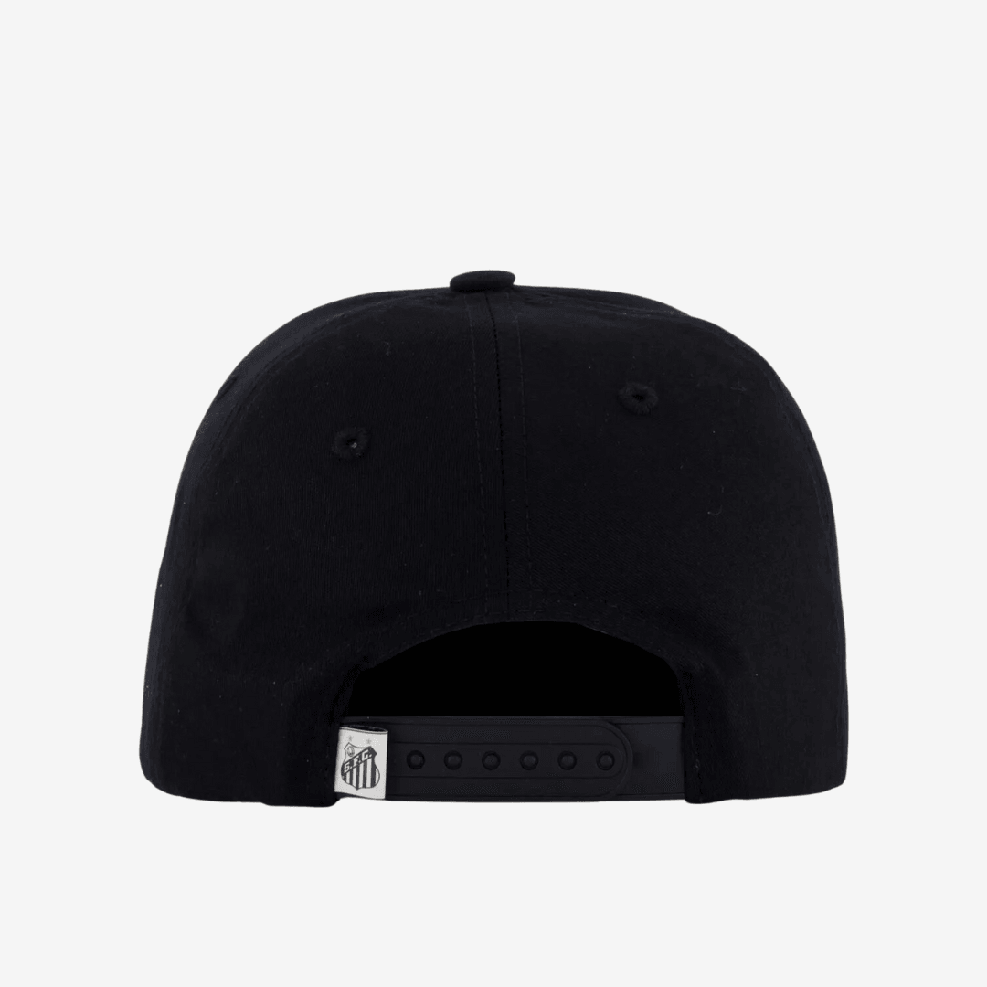 Bone Santos Americano Preto - detalhe