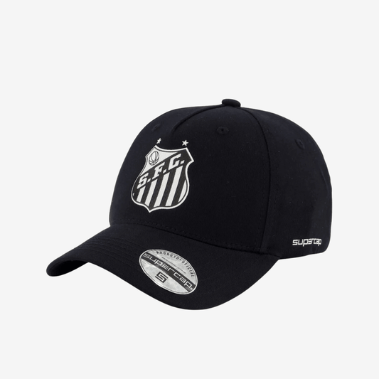 Bone Santos Americano Preto - vista frontal