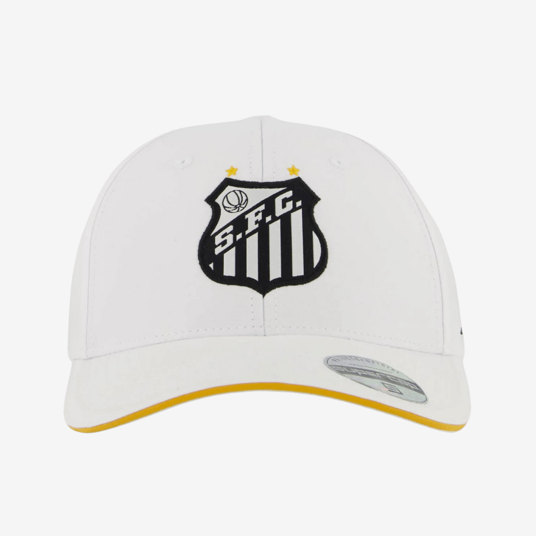 Bone Santos Classic - Branco - vista traseira