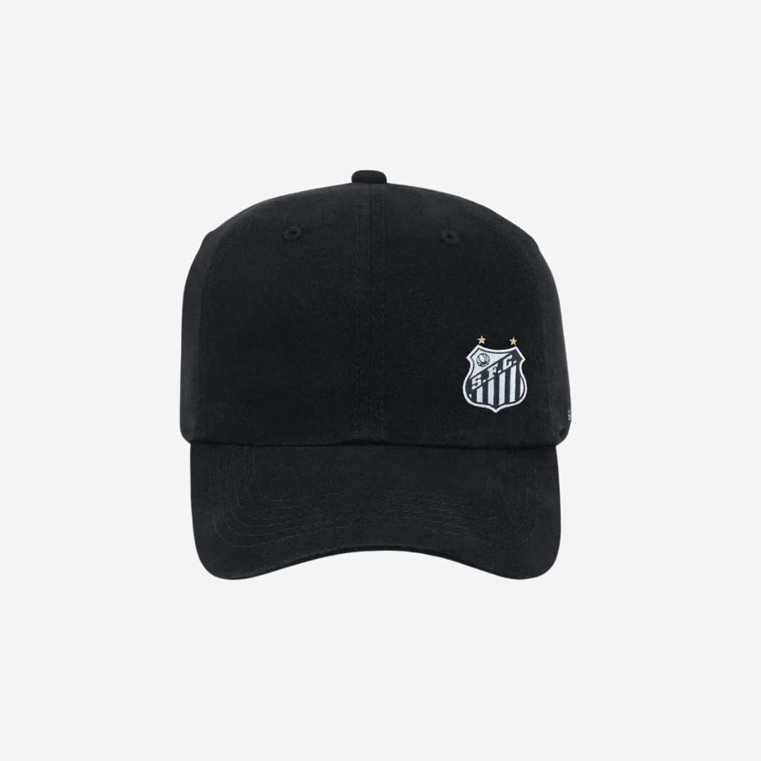 Bone Santos Escudo - Preto - vista traseira