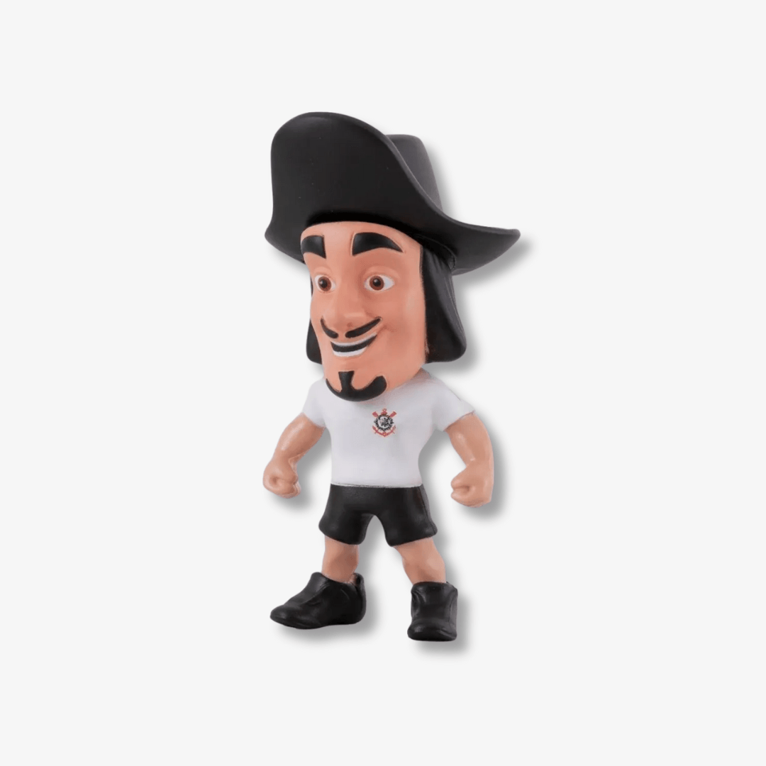 Mascote Corinthians - O Mosqueteiro Camisa 2 - vista frontal