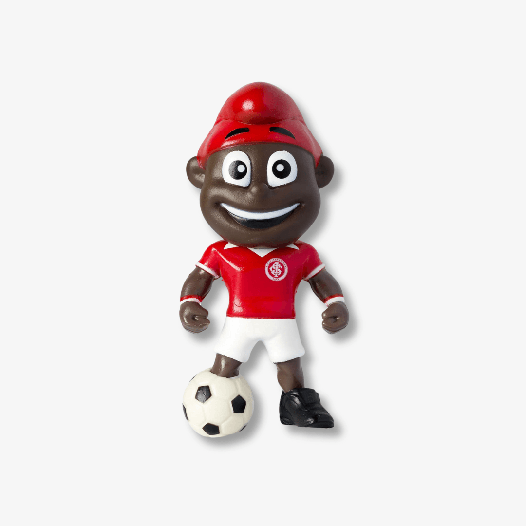 Boneco Mascote do Internacional O Saci - vista frontal