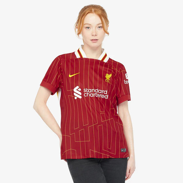 Camisa Liverpool Feminina Home 24/25 - Vermelha