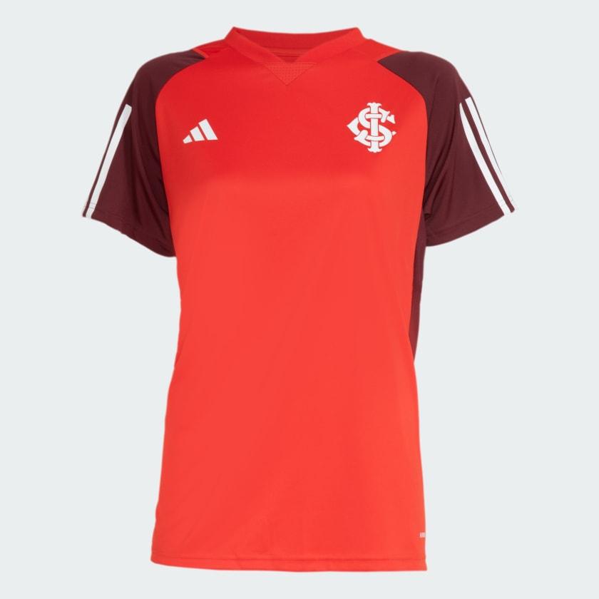 Camisa Feminina Treino Atleta Adidas Internacional 2024/25 - vista frontal
