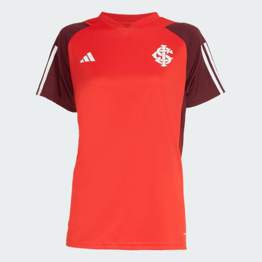 Camisa Feminina Treino Atleta Adidas Internacional 2024/25 - vista frontal