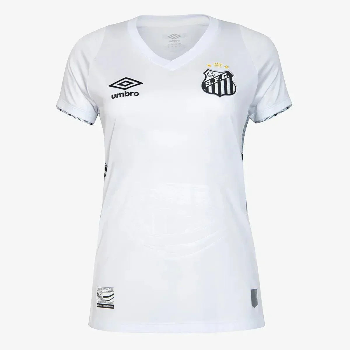 Camisa Feminina Umbro Santos 2024/25 I Torcedor - vista frontal
