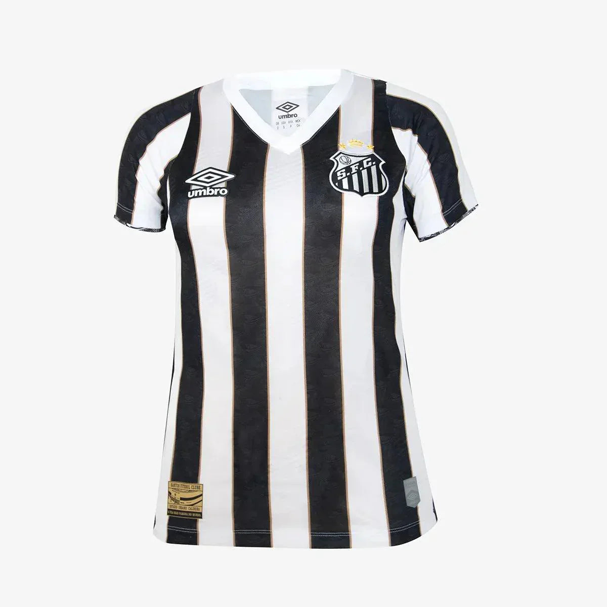 Camisa Feminina Umbro Santos 2024/25 II Torcedor - vista frontal
