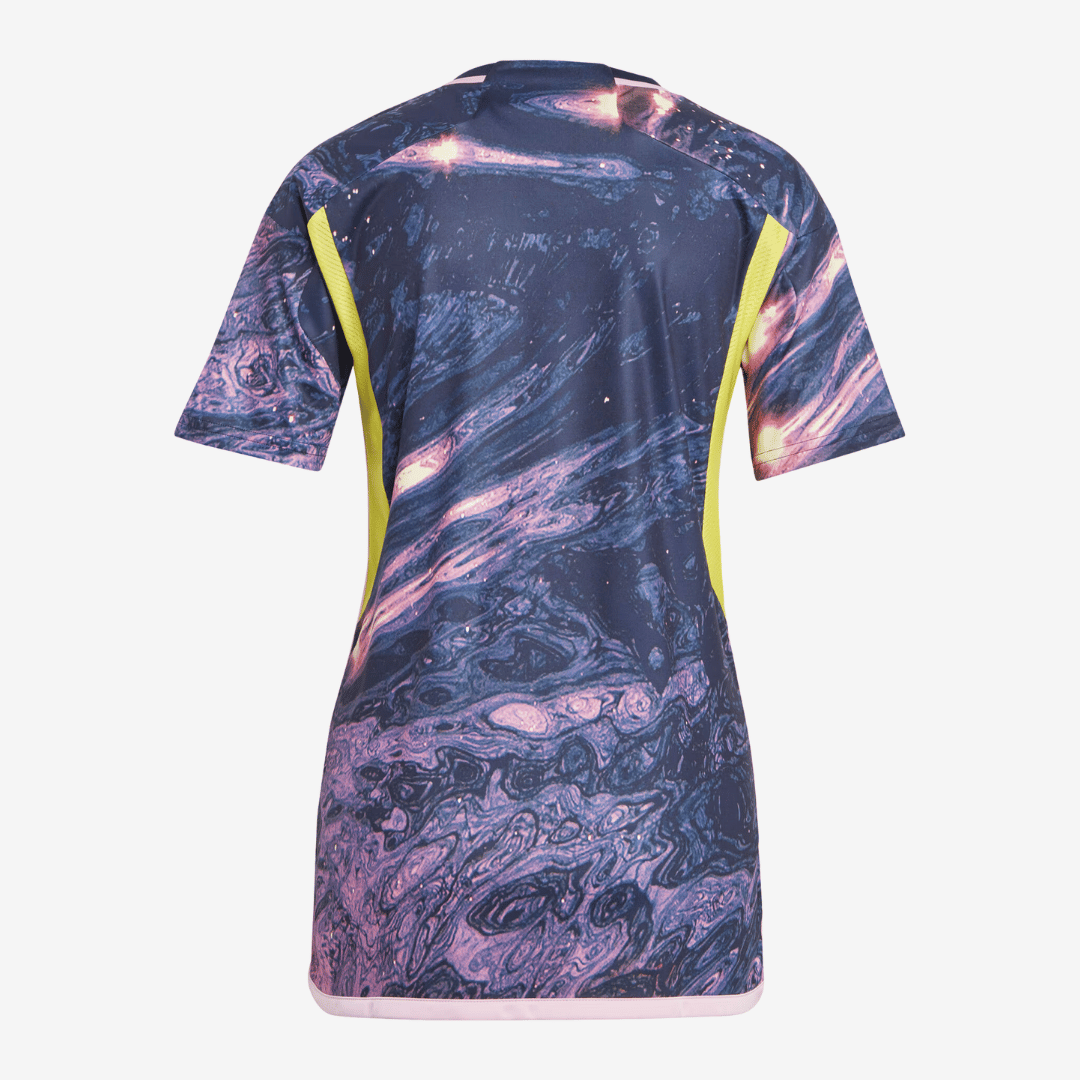 Camisa Feminina Adidas Colombia 2023 II - vista traseira