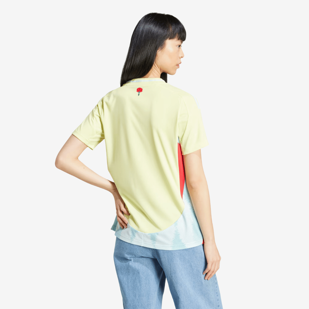 Camisa Feminina Adidas Espanha 2024 II - detalhe