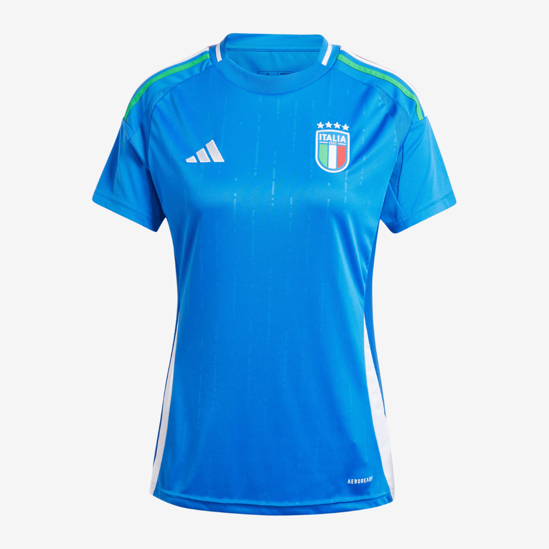 Camisa Feminina Adidas Italia 2024 I - vista frontal