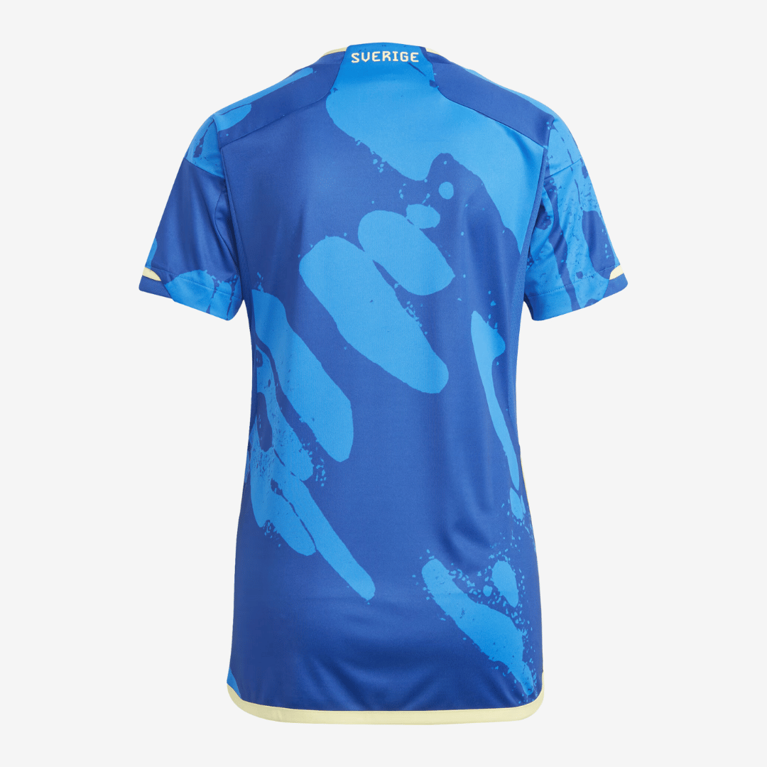 Camisa Feminina Adidas Suecia 2023 II - vista traseira