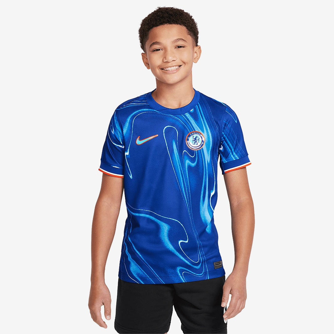 Camisa Infantil Nike Chelsea FC 2024/25 Torcedor - vista frontal