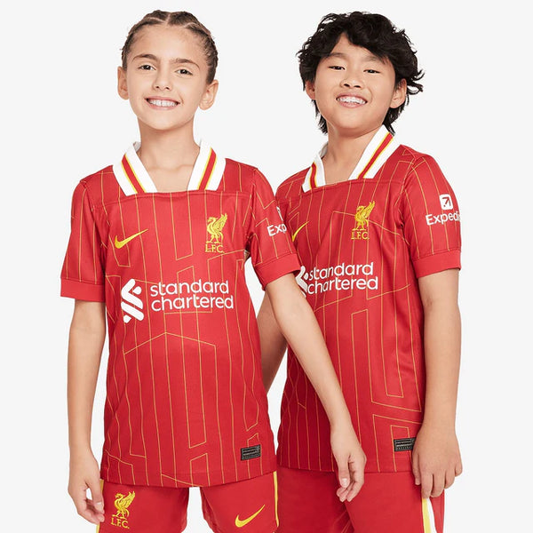 Conjunto Infantil Liverpool I 24/25 - Vermelho