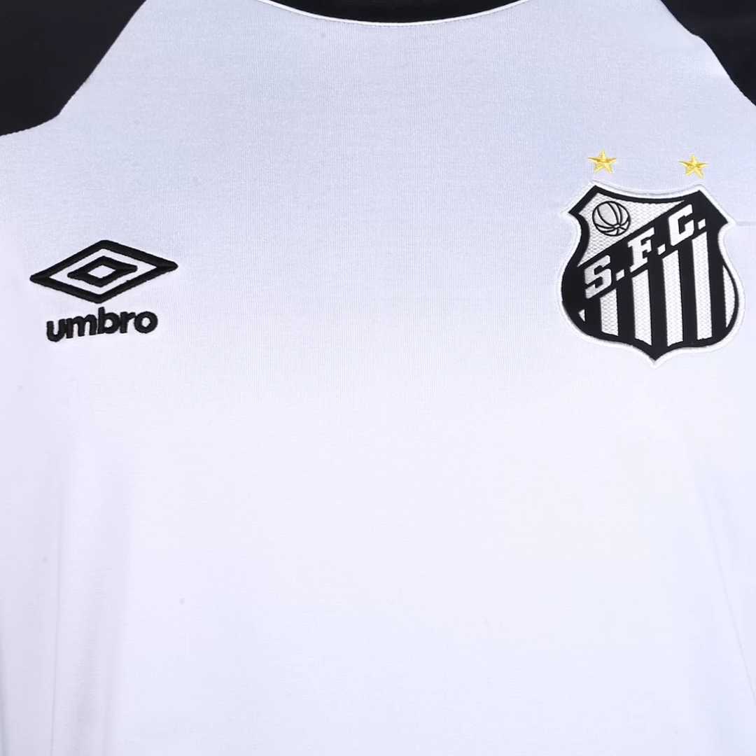 Camisa Masculina Umbro Santos 2024/25 Concentracao - detalhe