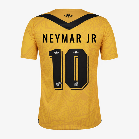 Camisa Masculina Umbro Santos 2024/25 III Neymar Jr 10 - vista frontal