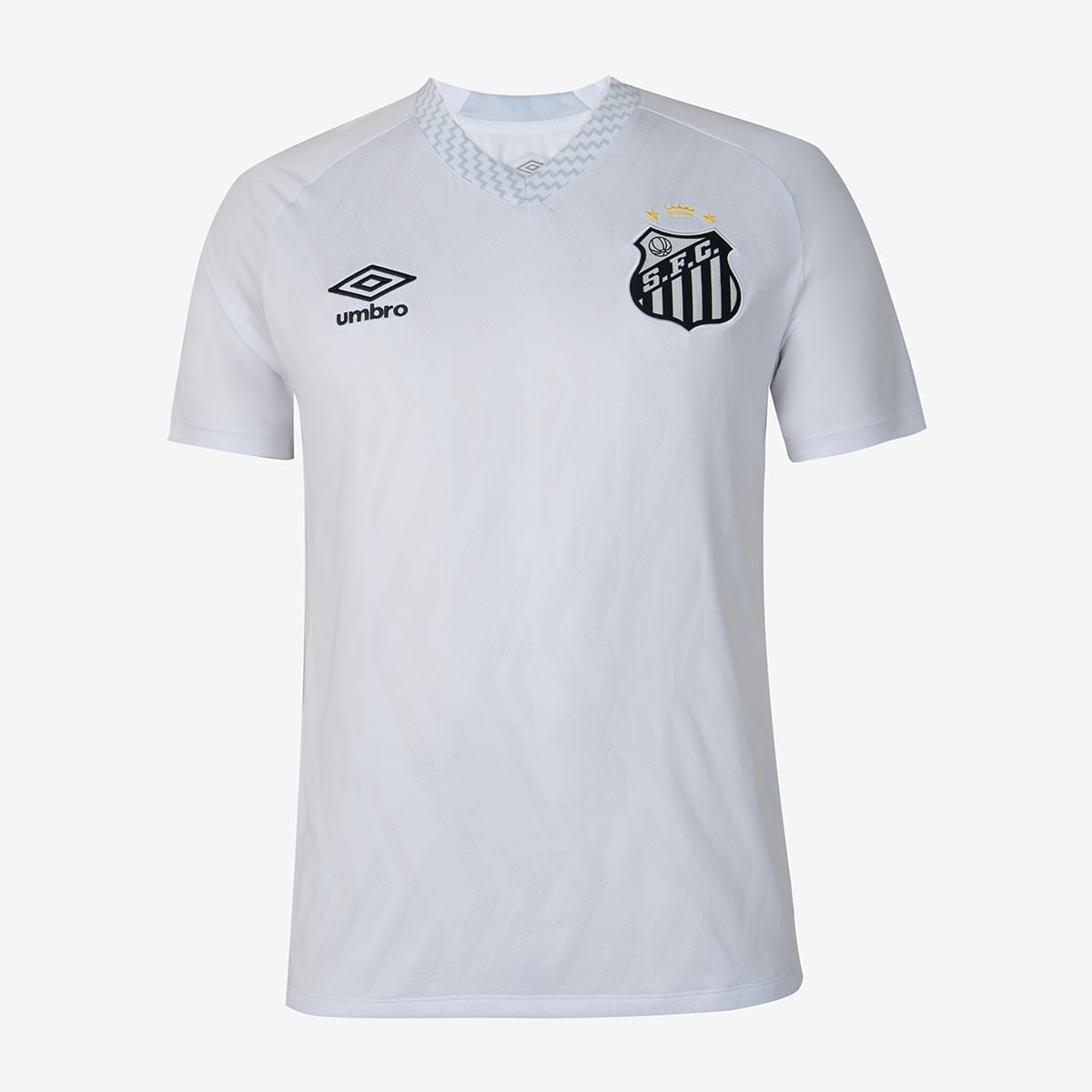 Camisa Masculina Umbro Santos Torcedor 2025/26 I - vista frontal