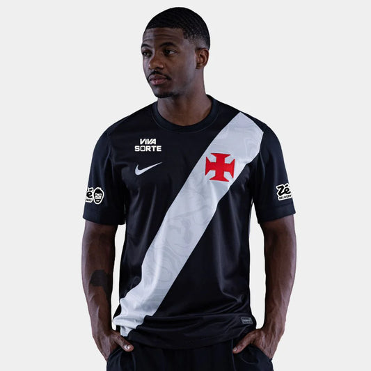 Camisa Vasco I 2026/27 C/ Patrocinios - detalhe