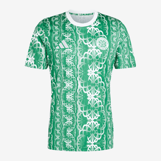 Camisa Adidas Celtic 2024/25 Pre-Jogo - vista frontal