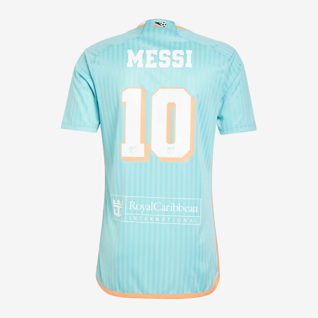 Camisa Adidas Inter Miami 2024/25 III 10 Messi - vista traseira