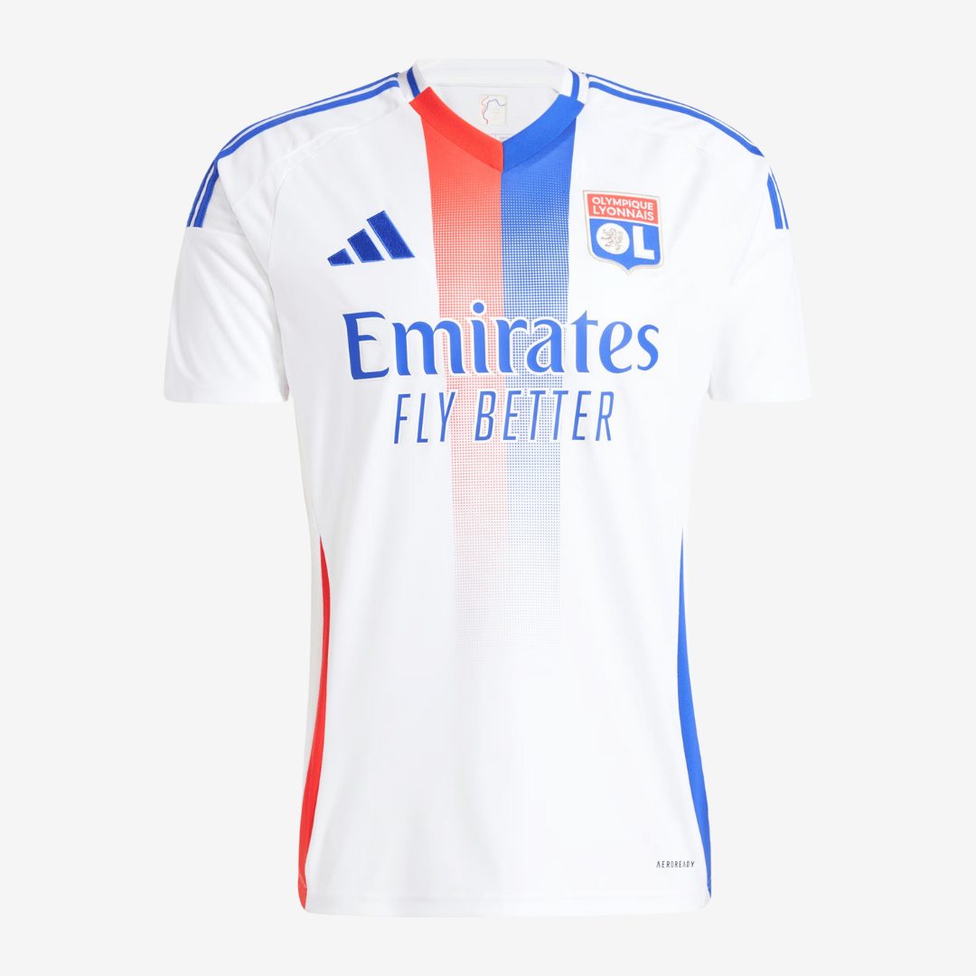 Camisa Adidas Olympique Lyonnais 2024/25 I - vista frontal