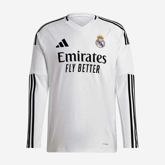 Camisa Adidas Real Madrid 2024/25 I Manga Longa - vista frontal