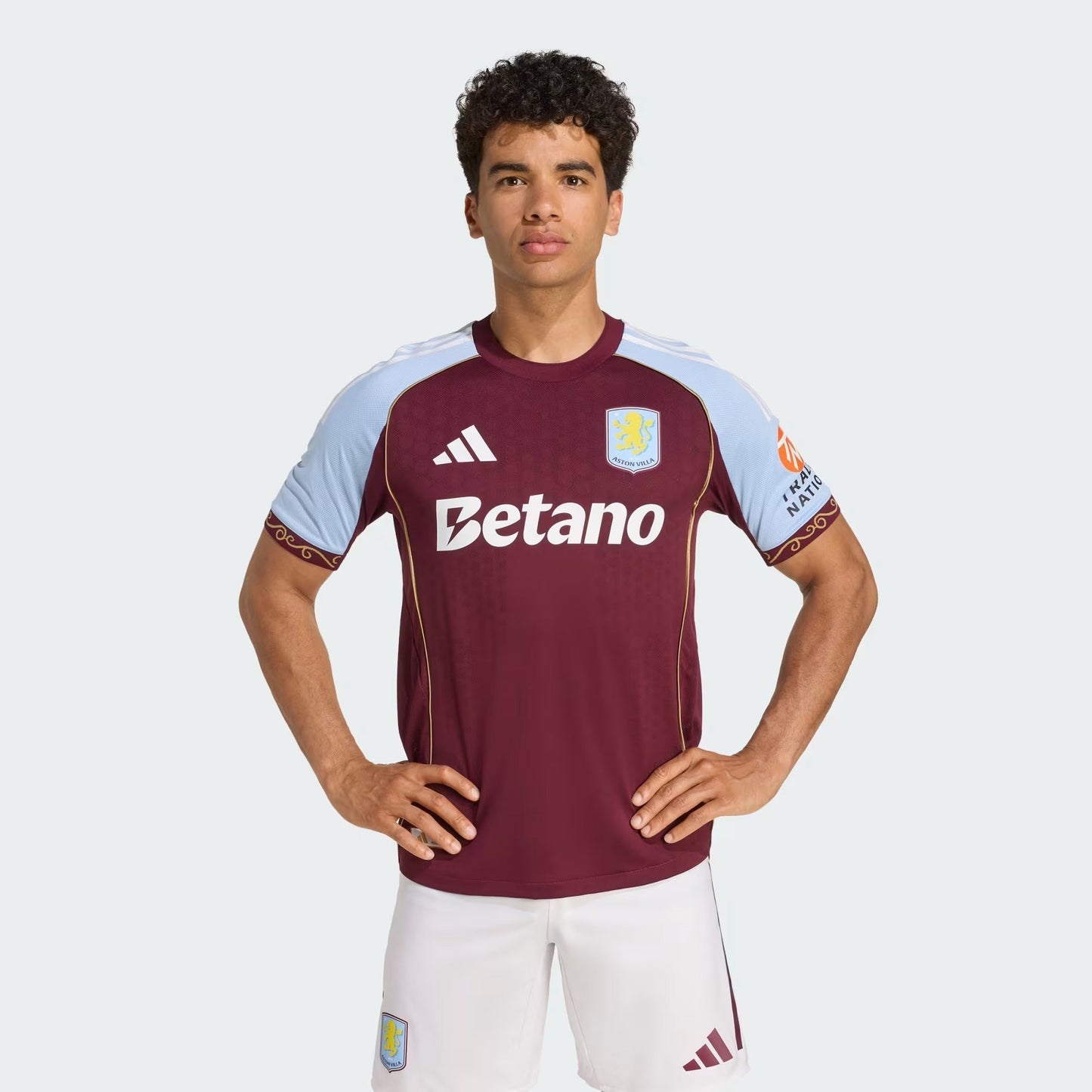 Camisa Aston Villa 2025/26 I - vista frontal