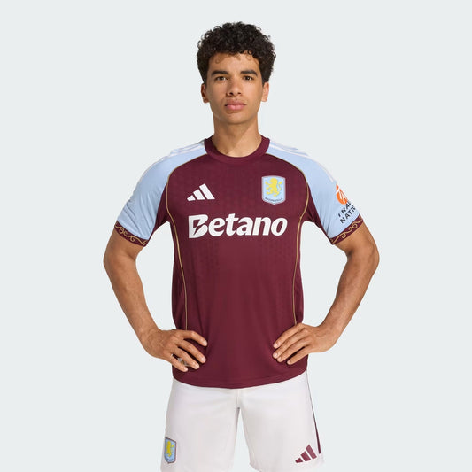Camisa Aston Villa 2025/26 I - vista frontal