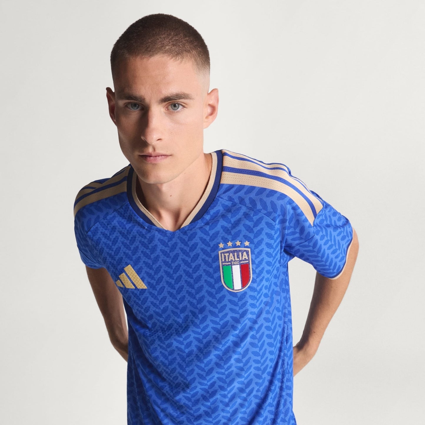 Camisa Italia 2026/27 I Jogador - vista frontal