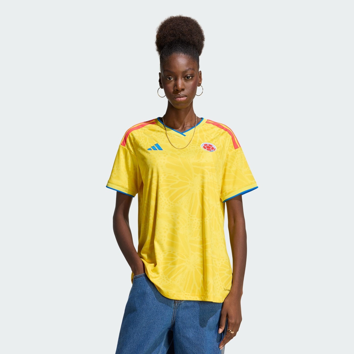 Camisa Feminina Colombia 2026/27 I - vista frontal
